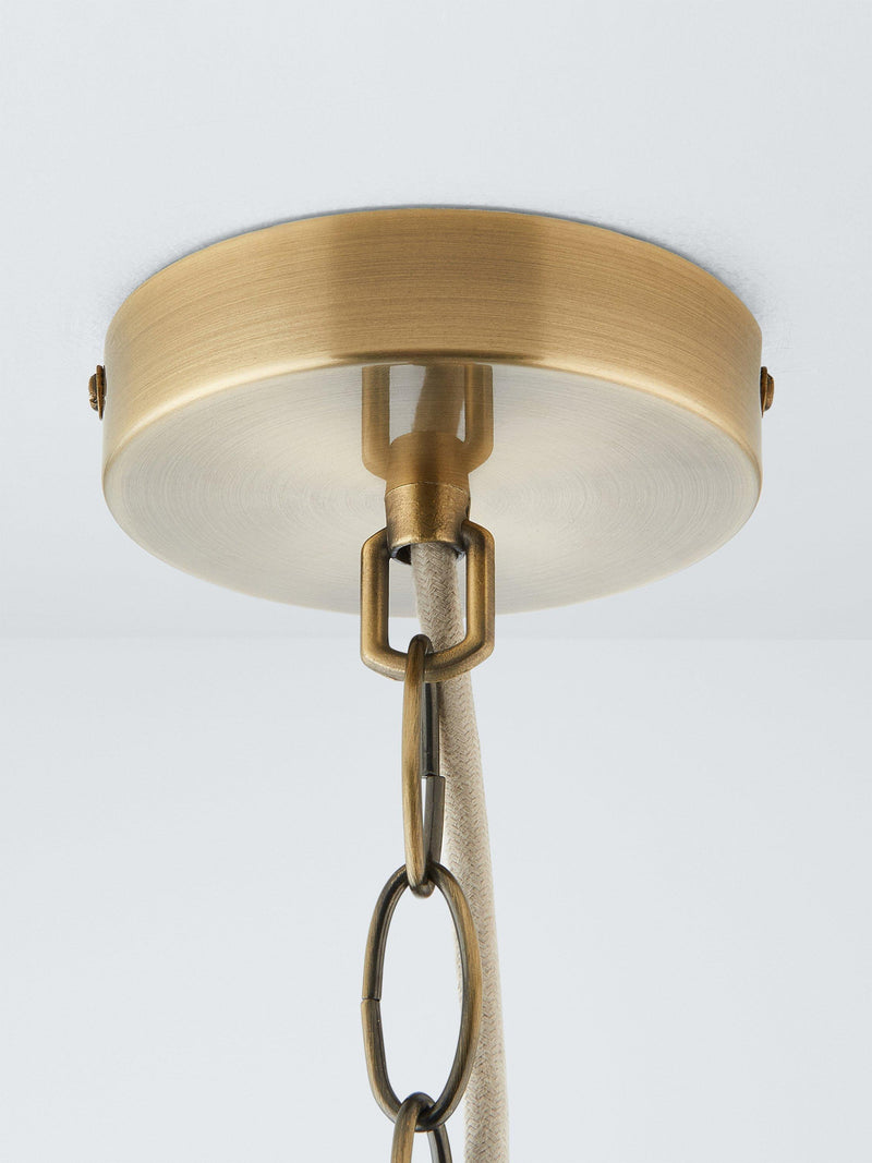 John Lewis Farmhouse Bubble Glass pendant ceiling light H140 cm, imported from the UK