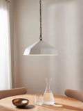 John Lewis Mannez white porcelain pendant light - British product