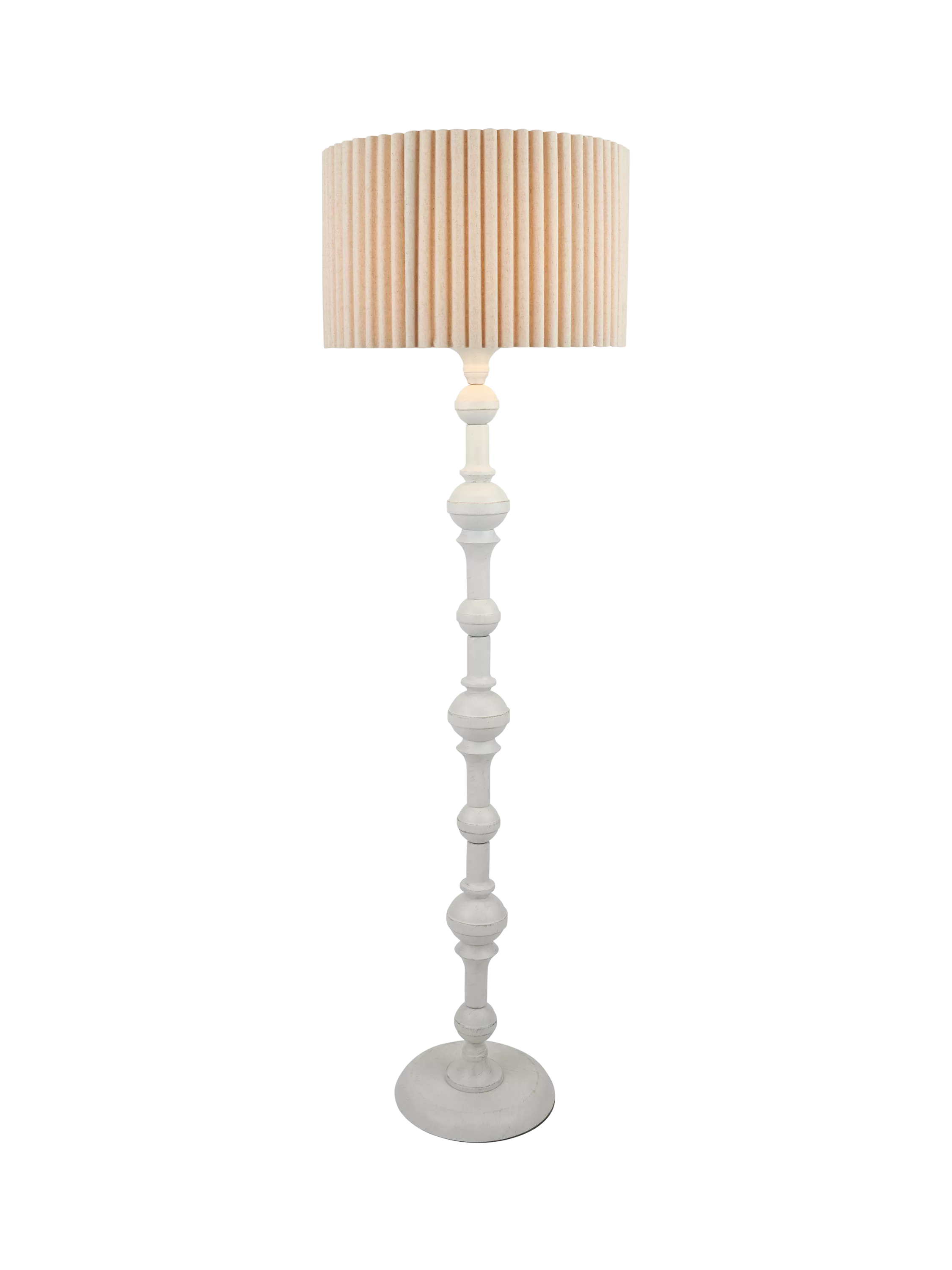 John Lewis scallop drum ceiling shade marshmallow 45cm (British brand)