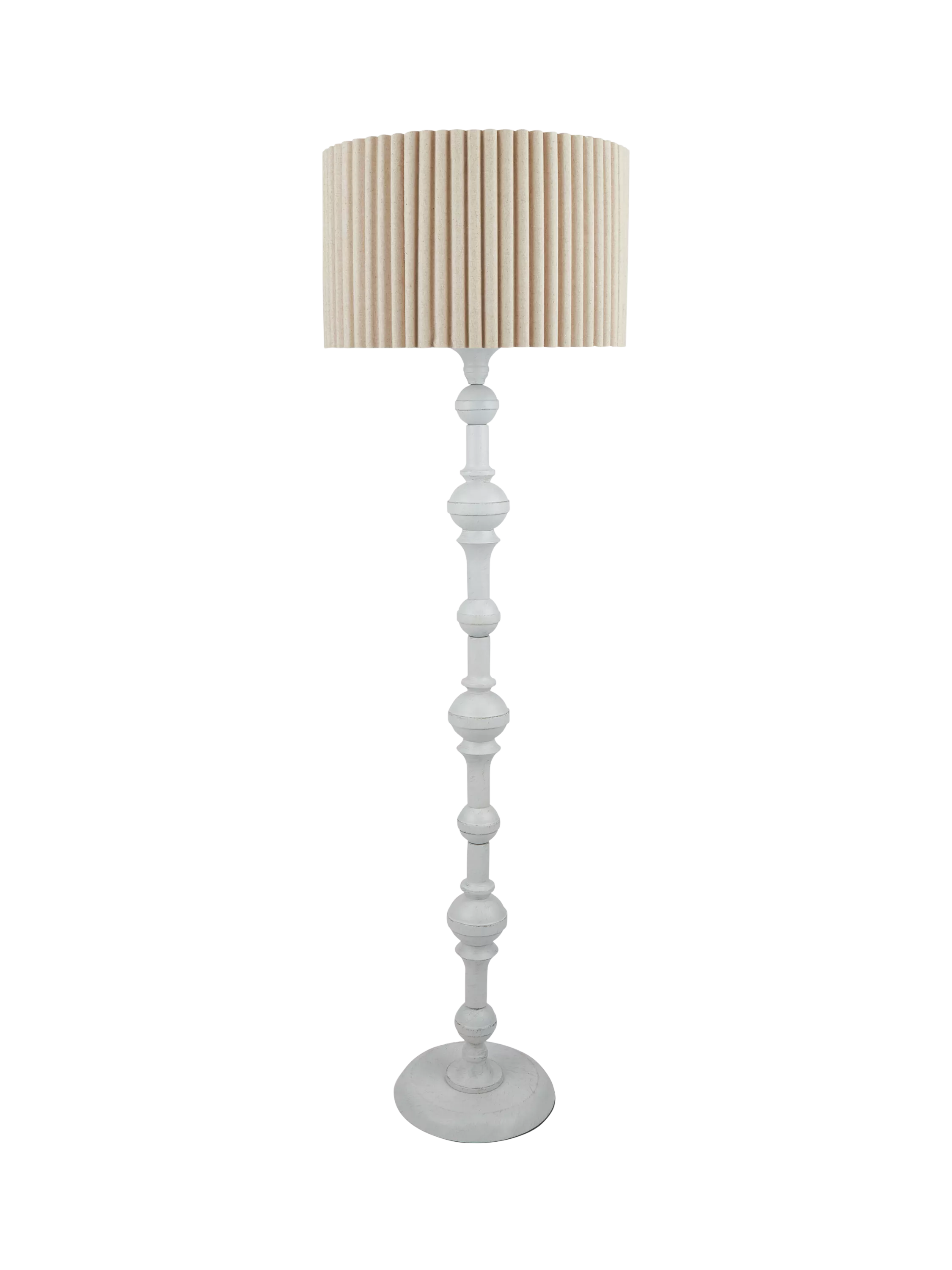 John Lewis scallop drum ceiling shade marshmallow 45cm (British brand)