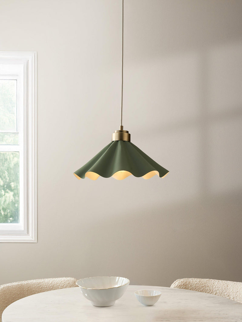 John Lewis Soft Scallop pendant ceiling light (British brand)