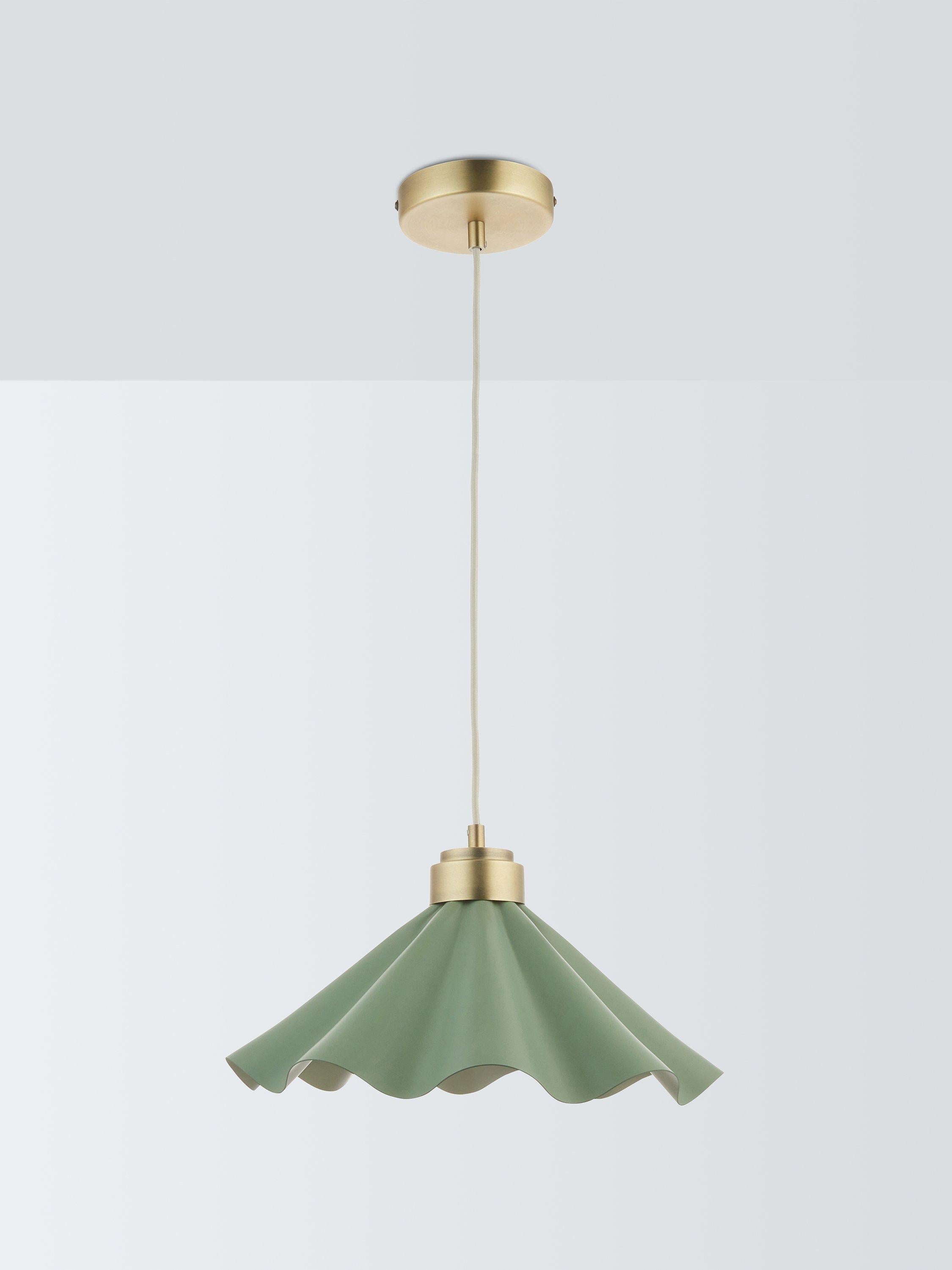 John Lewis Soft Scallop pendant ceiling light (British brand)