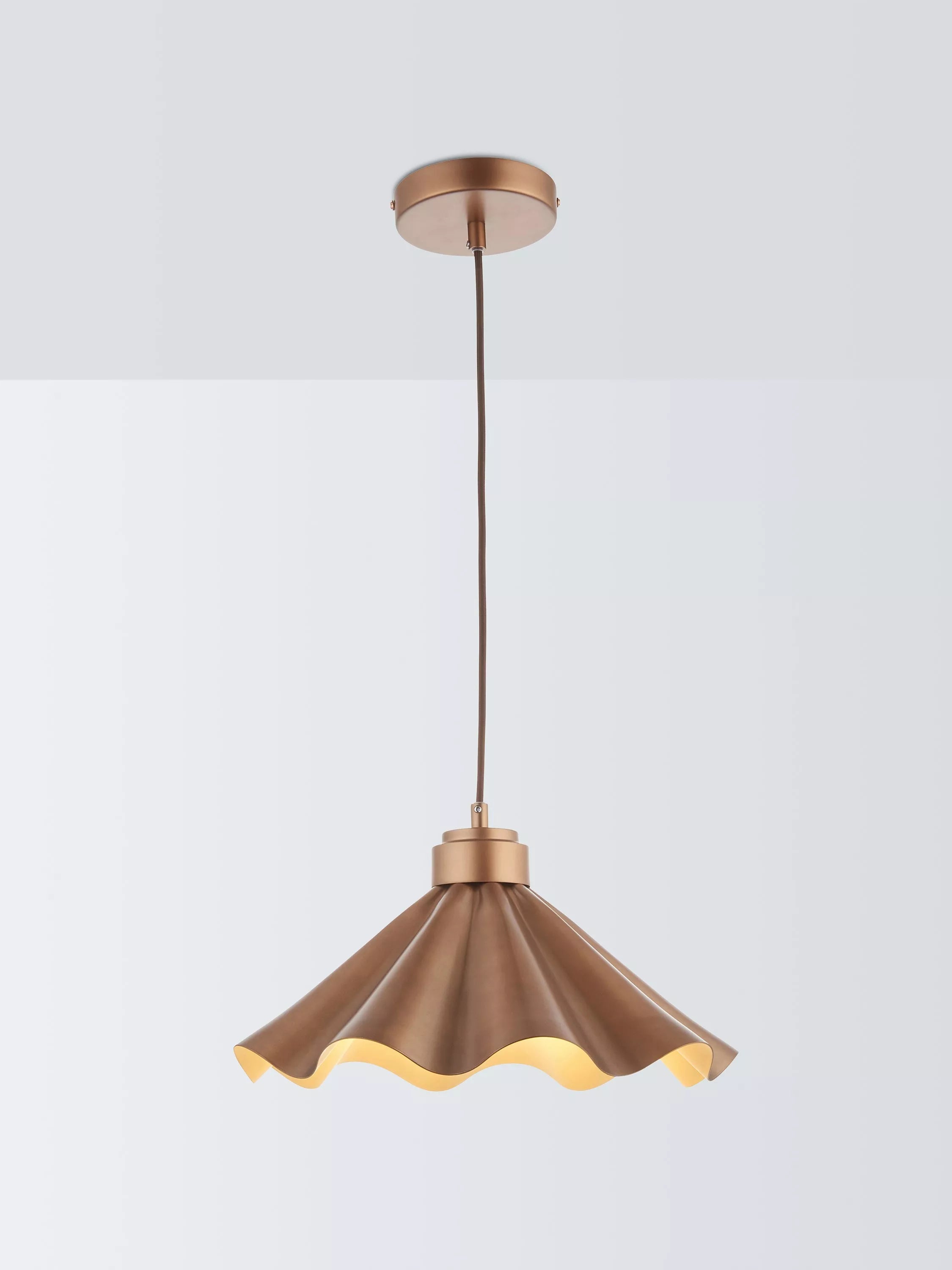 John Lewis Soft Scallop pendant ceiling light (British brand)