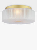 John Lewis Ripley glass flush ceiling light (British brand)
