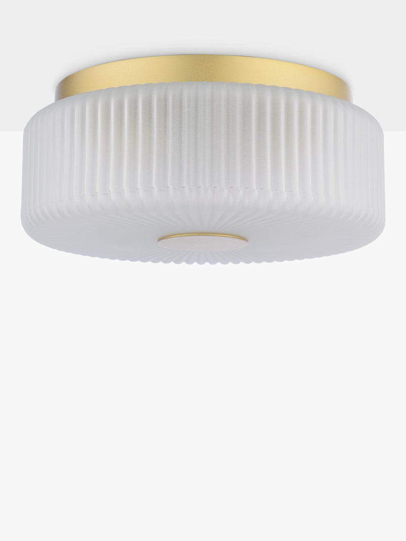 John Lewis Ripley glass flush ceiling light (British brand)