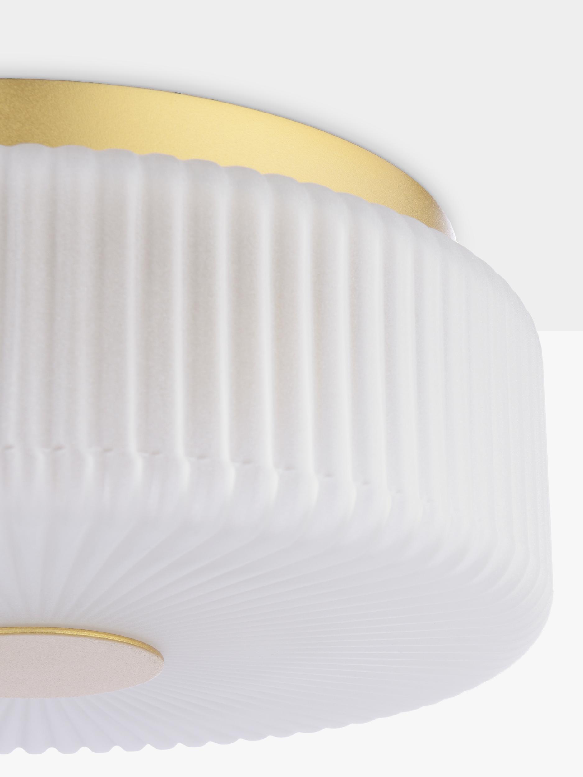 John Lewis Ripley glass flush ceiling light (British brand)