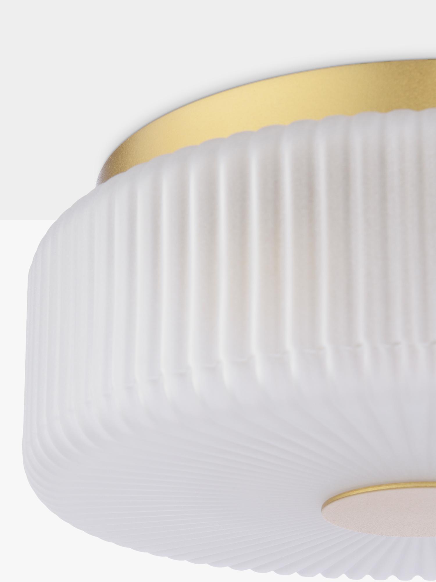John Lewis Ripley glass flush ceiling light (British brand)