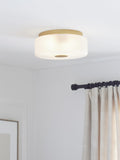 John Lewis Ripley glass flush ceiling light (British brand)
