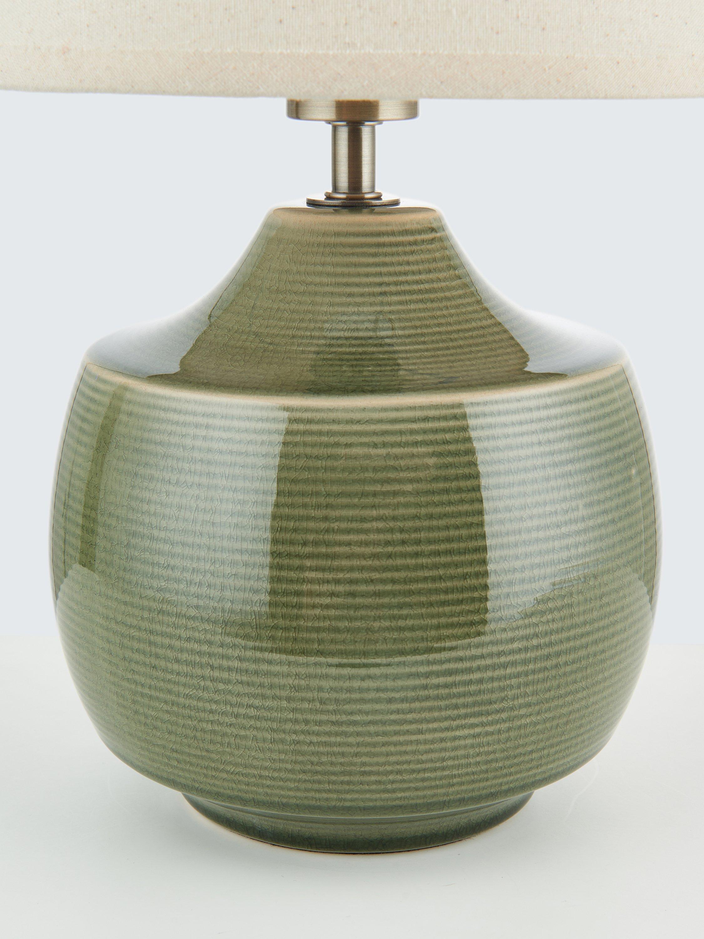 John Lewis Felix ceramic table lamp - British product