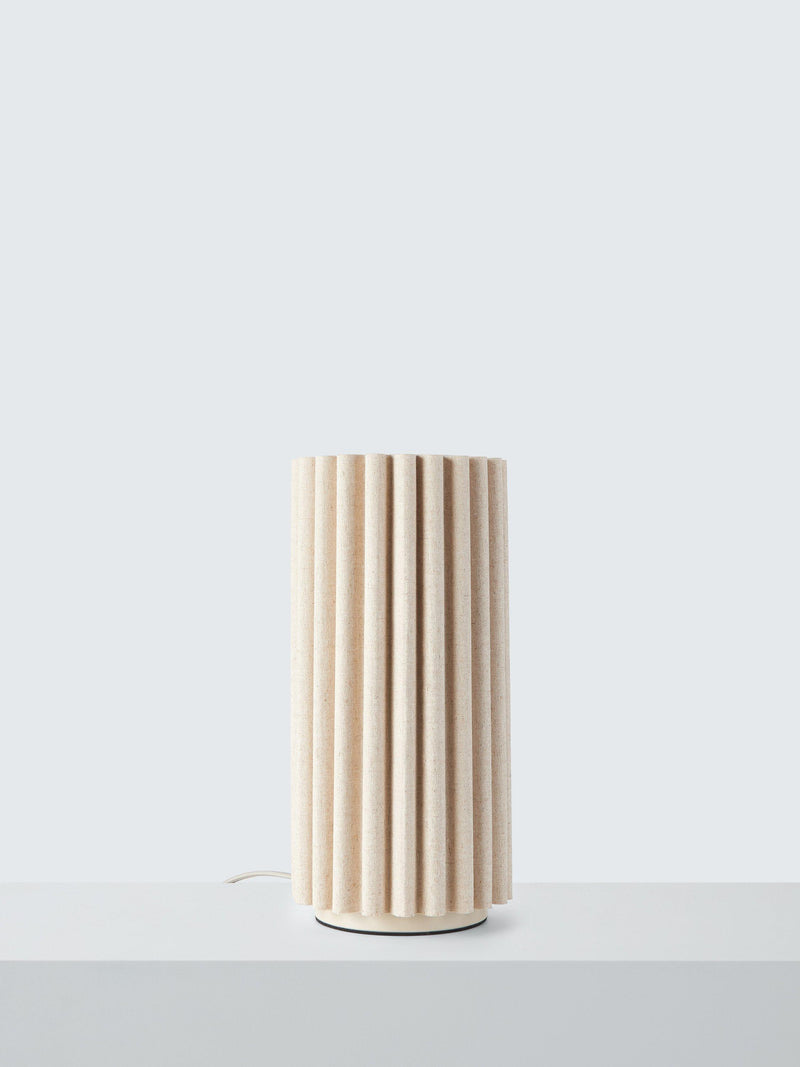 John Lewis Modern Scallop table lamp Marshmallow small, imported from the UK