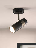 John Lewis Obi adjustable wall light matt black, imported from the UK