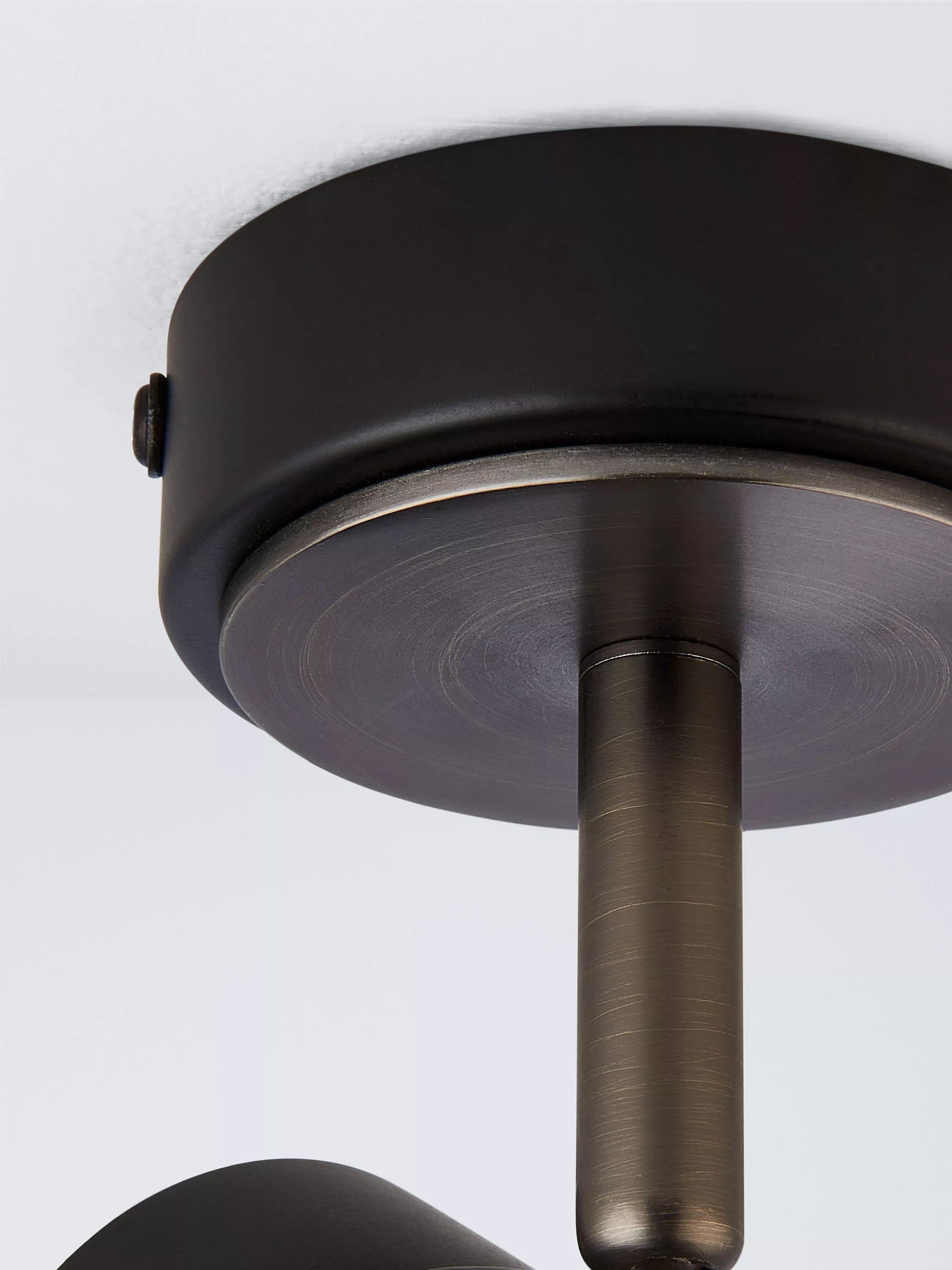 John Lewis Obi adjustable wall light matt black, imported from the UK