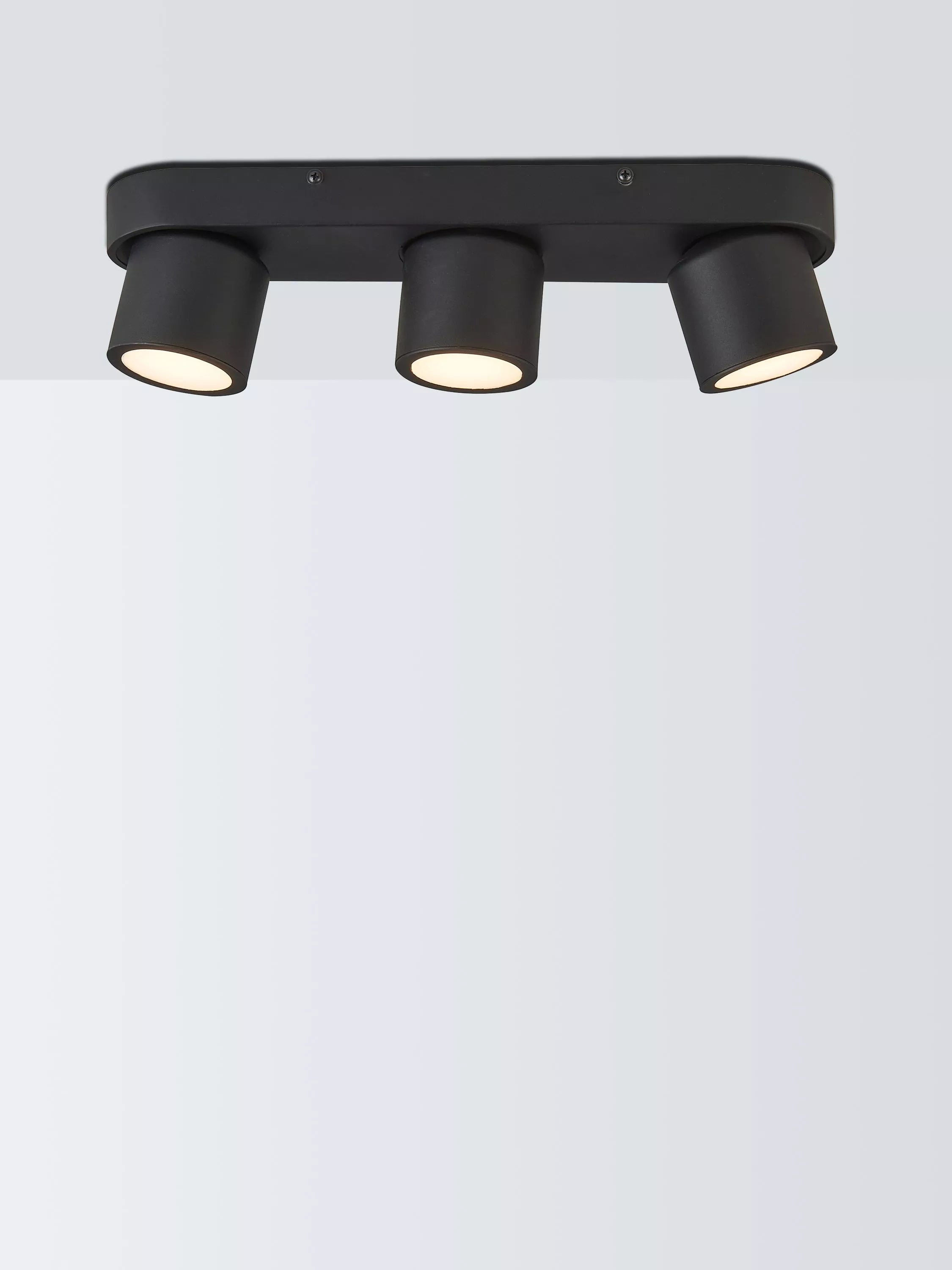 John Lewis triple-light adjustable spotlight ceiling bar, UK version