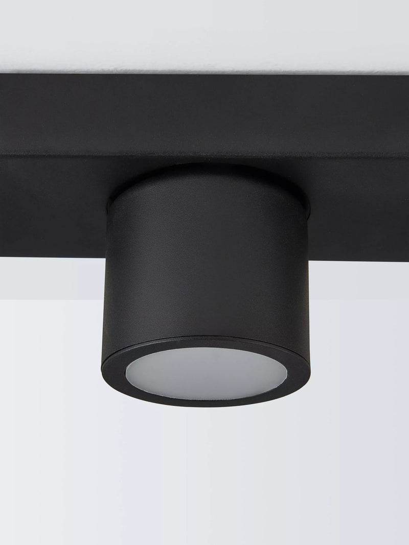 John Lewis triple-light adjustable spotlight ceiling bar, UK version
