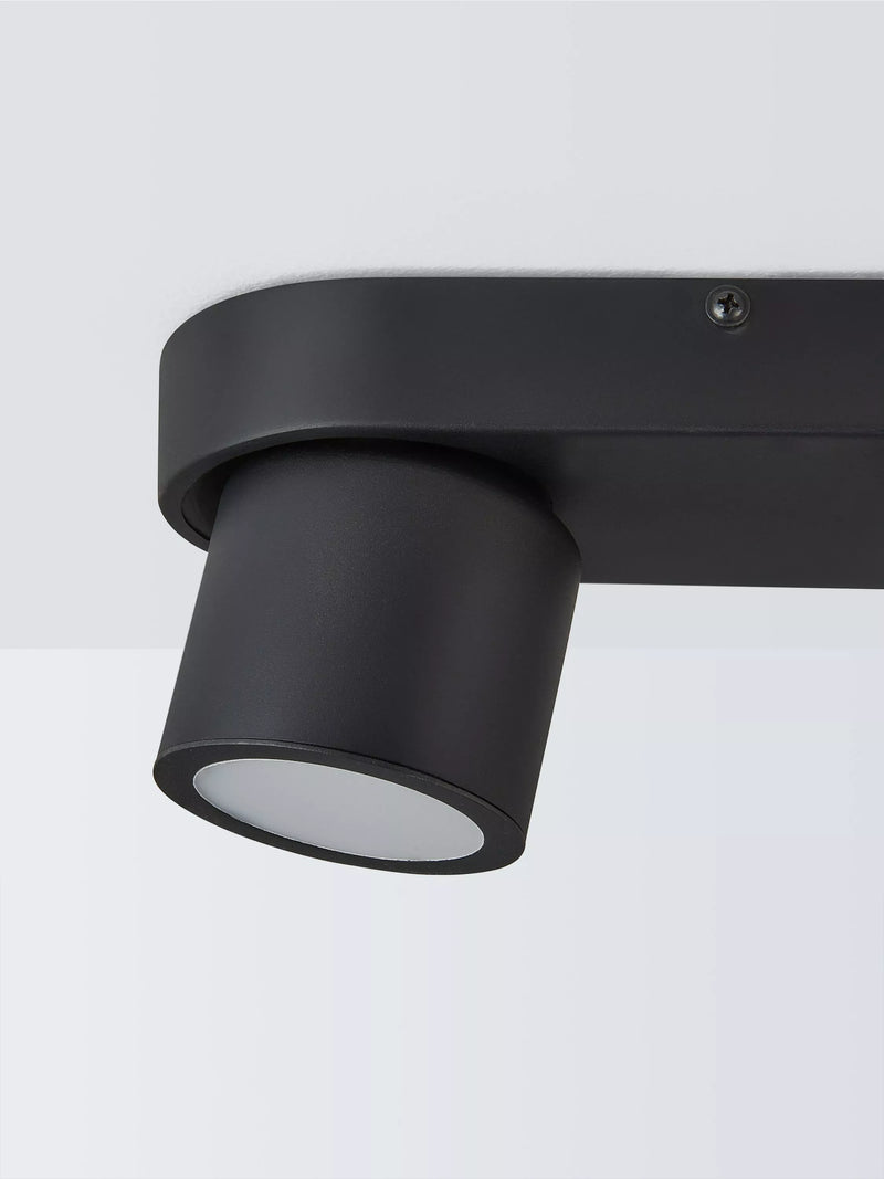 John Lewis triple-light adjustable spotlight ceiling bar, UK version