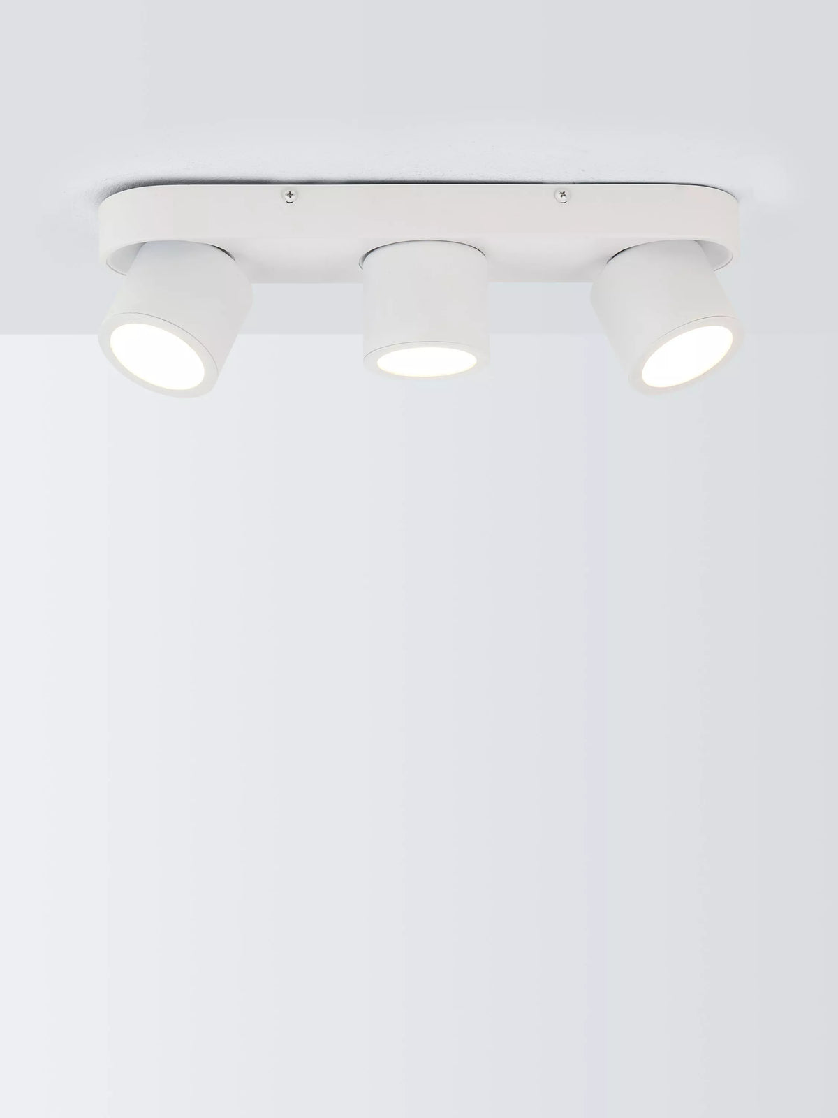 John Lewis triple-light adjustable spotlight ceiling bar, UK version