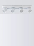 John Lewis Wilson 4 spotlight ceiling bar white - British product