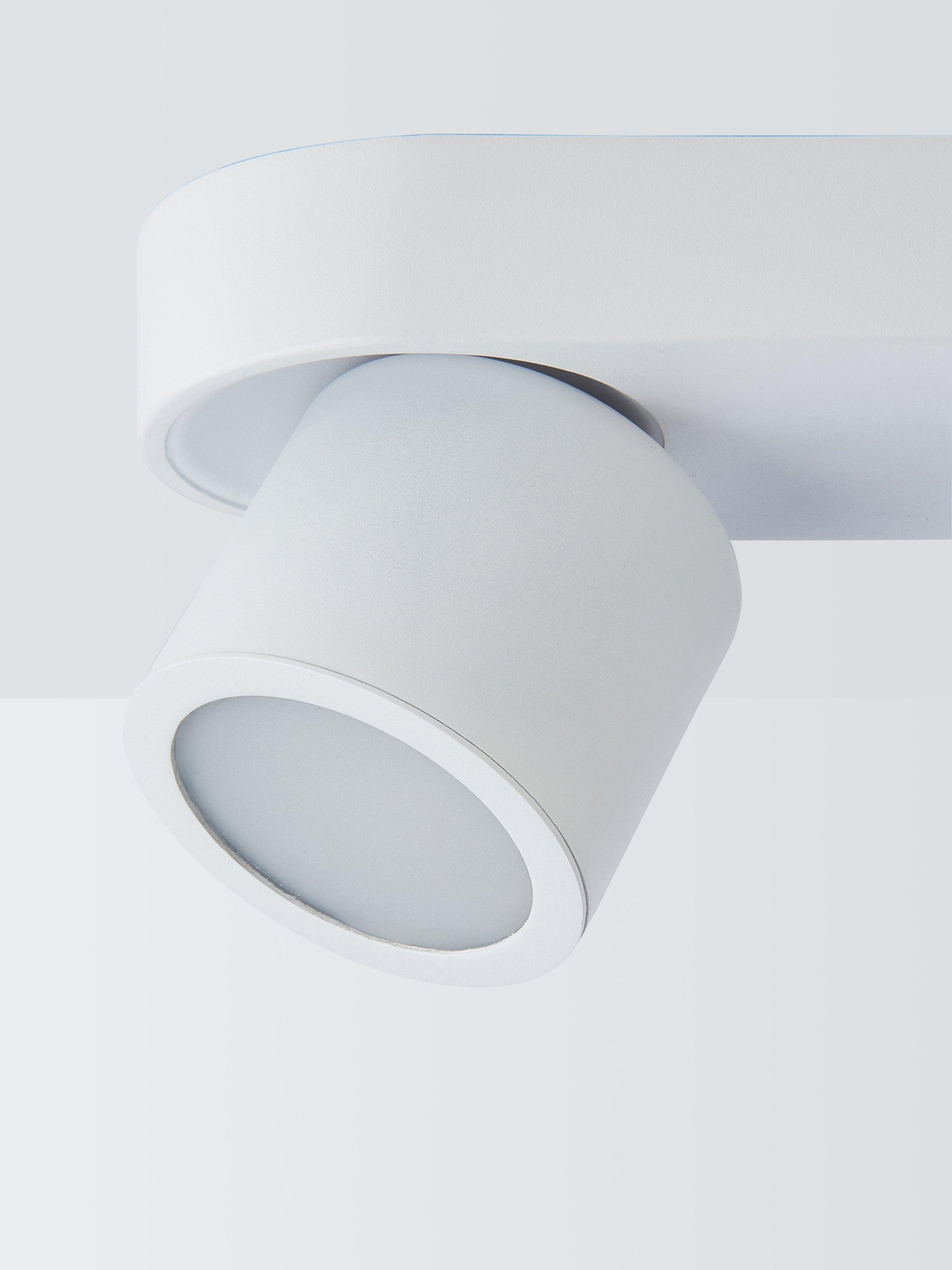 John Lewis Wilson 4 spotlight ceiling bar white - British product