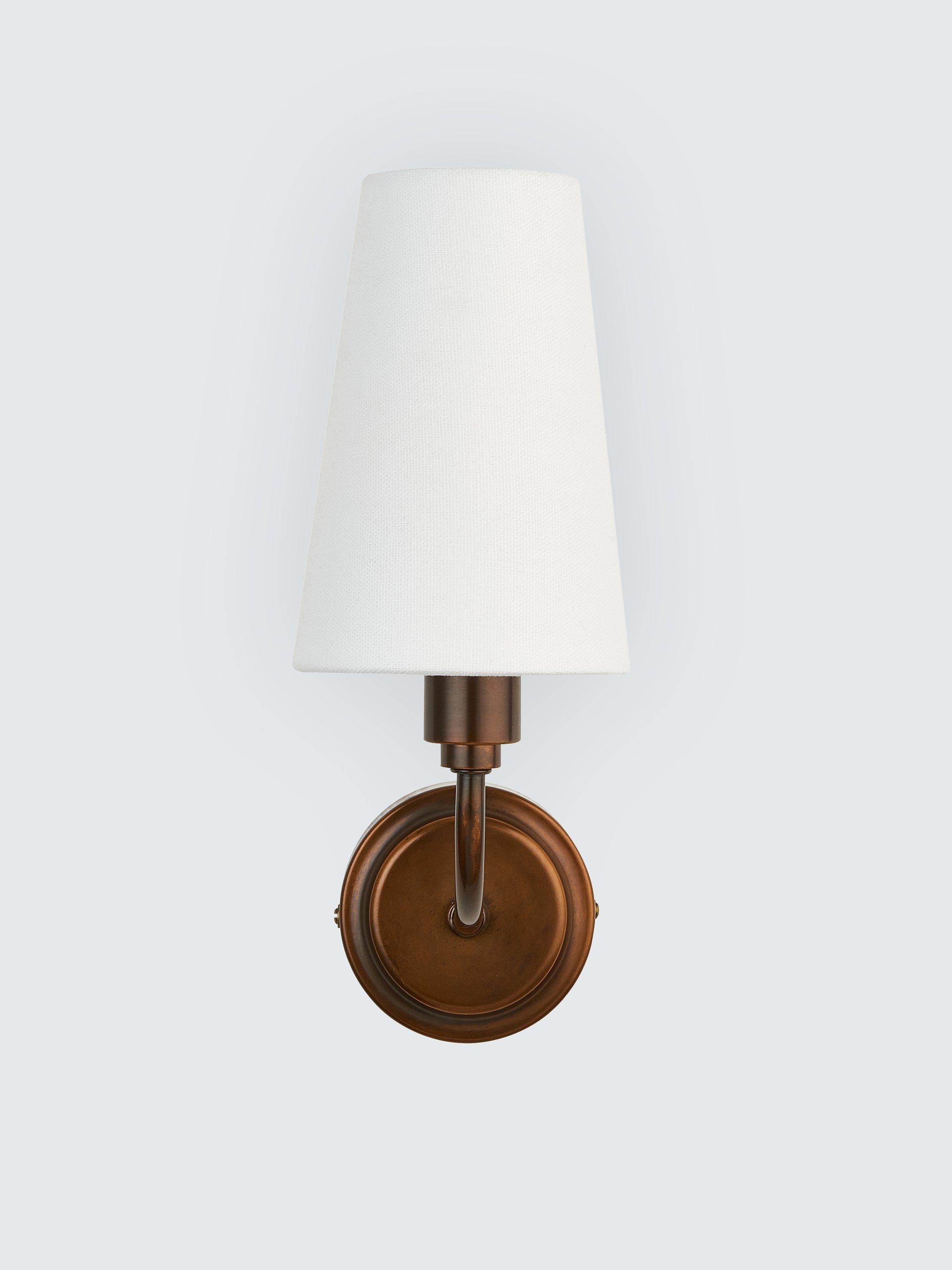 John Lewis Fairford wall light oil rubbed bronze (British brand)