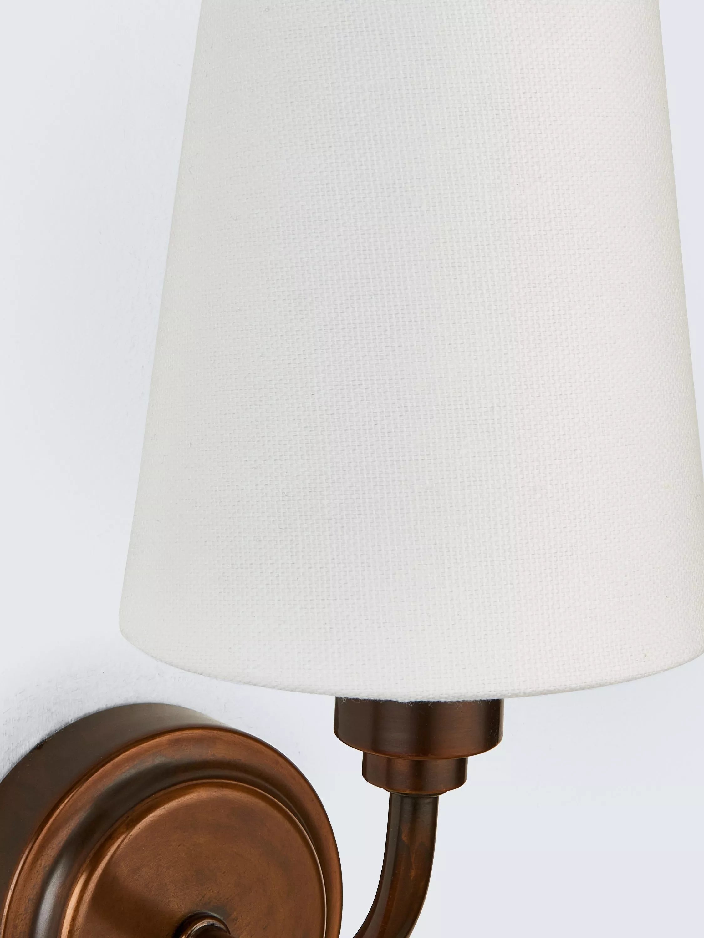 John Lewis Fairford wall light oil rubbed bronze (British brand)