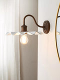 John Lewis Holm wall light tarnished brass - British product