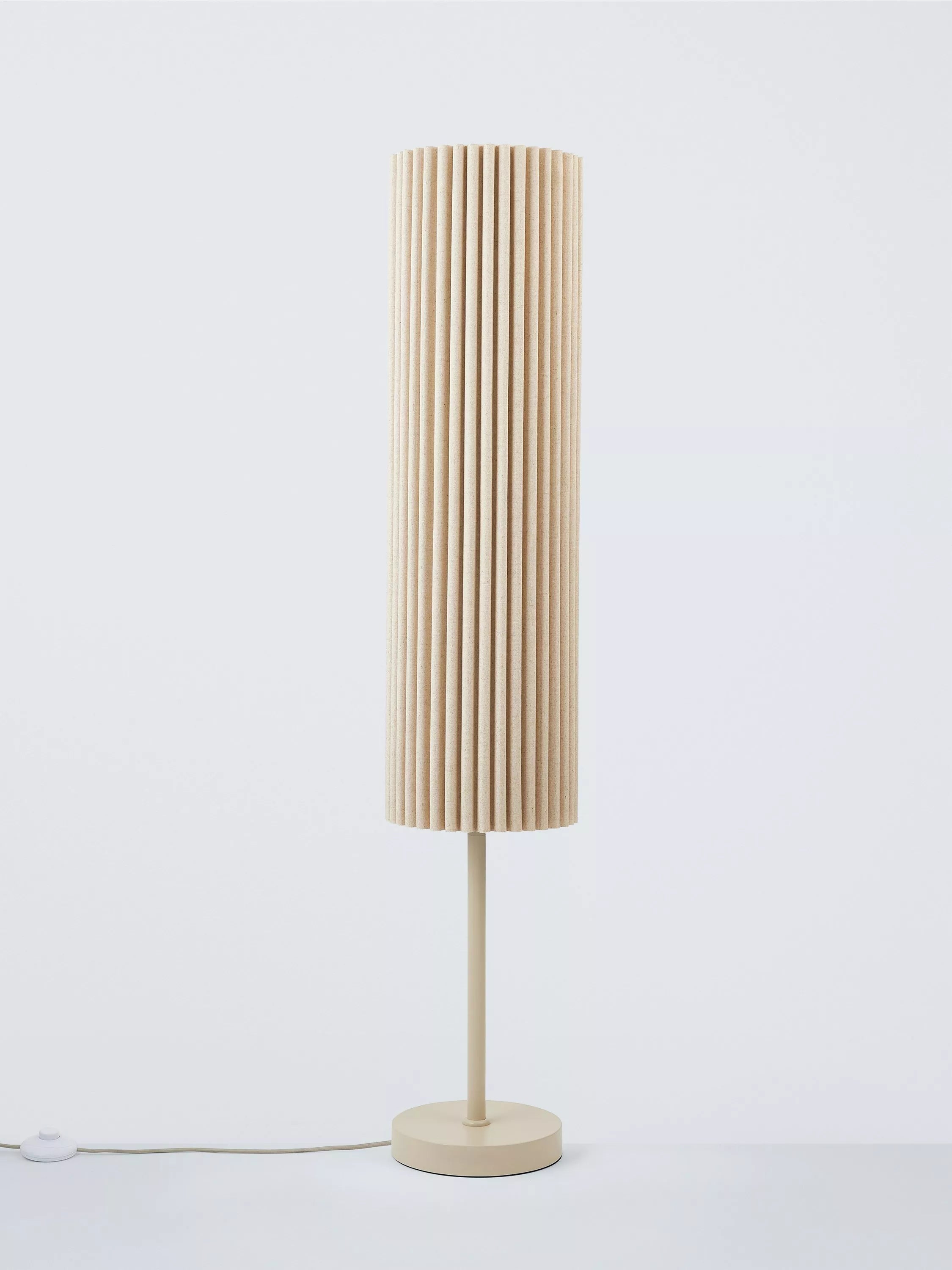 John Lewis Modern Scallop floor lamp marshmallow, UK version