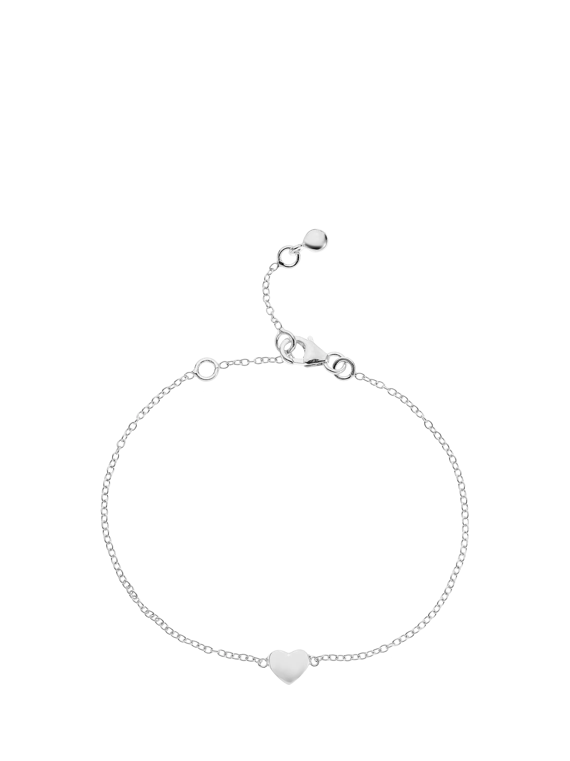 Bracelet Chaîne Cœur Entier Verona Auree