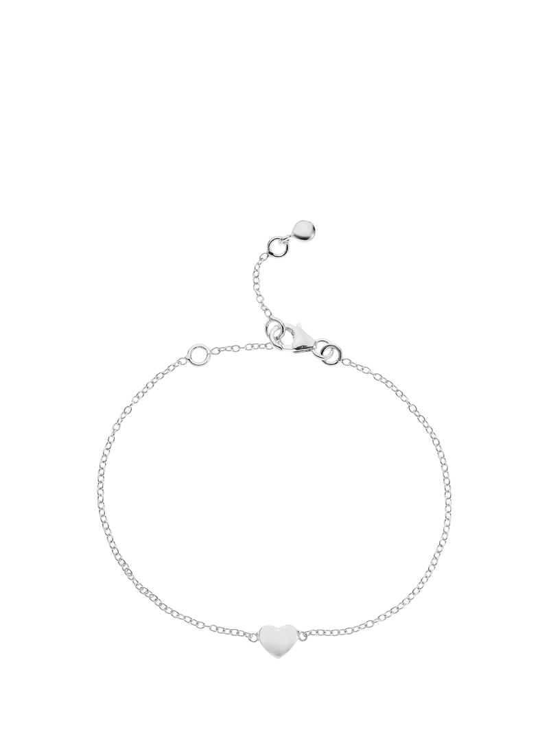 Bracelet Chaîne Cœur Entier Verona Auree