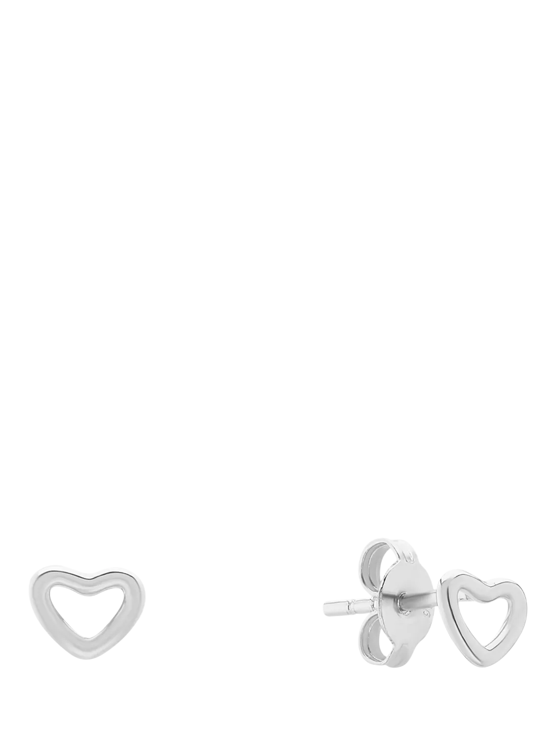 Auree Verona Love Heart Stud Earrings