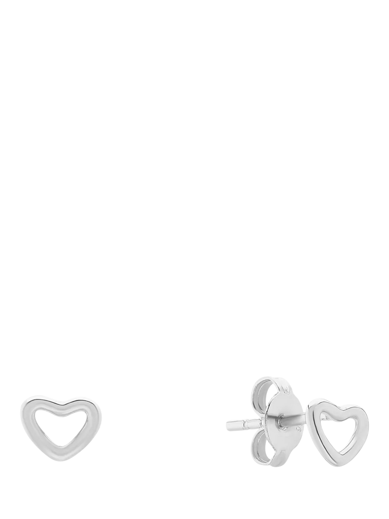 Auree Verona Love Heart Stud Earrings