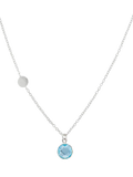 Collier Auree Salina Topaze Bleue 16-18