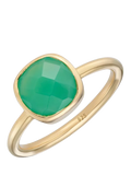 Bague cocktail coussin Auree Mondello