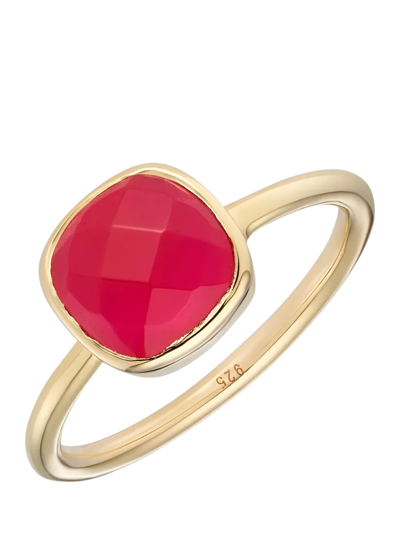 Bague cocktail coussin Auree Mondello
