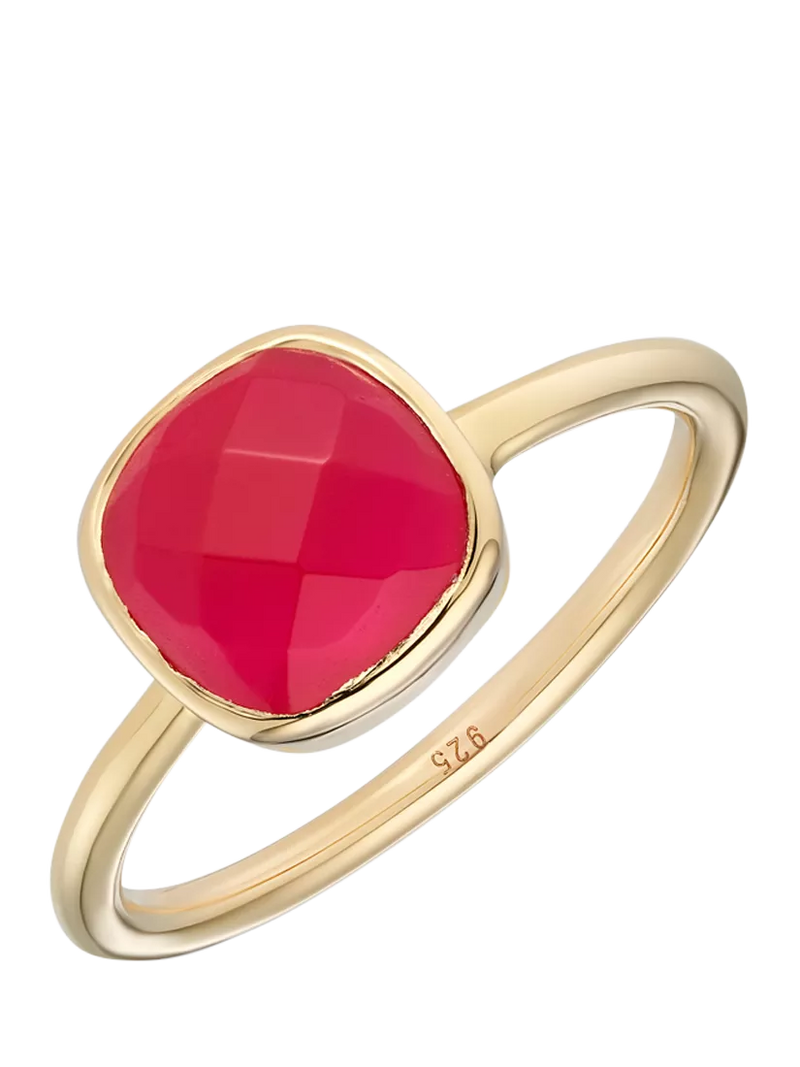 Bague cocktail coussin Auree Mondello