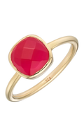 Bague cocktail coussin Auree Mondello