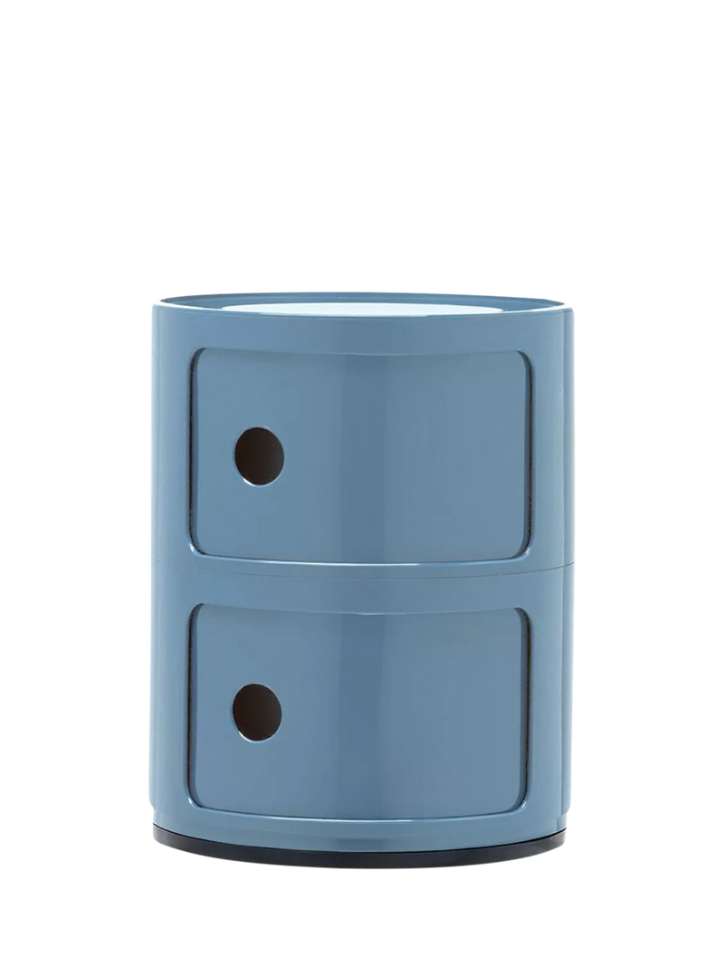 Kartell Componibili 2-tier side table, imported from the UK