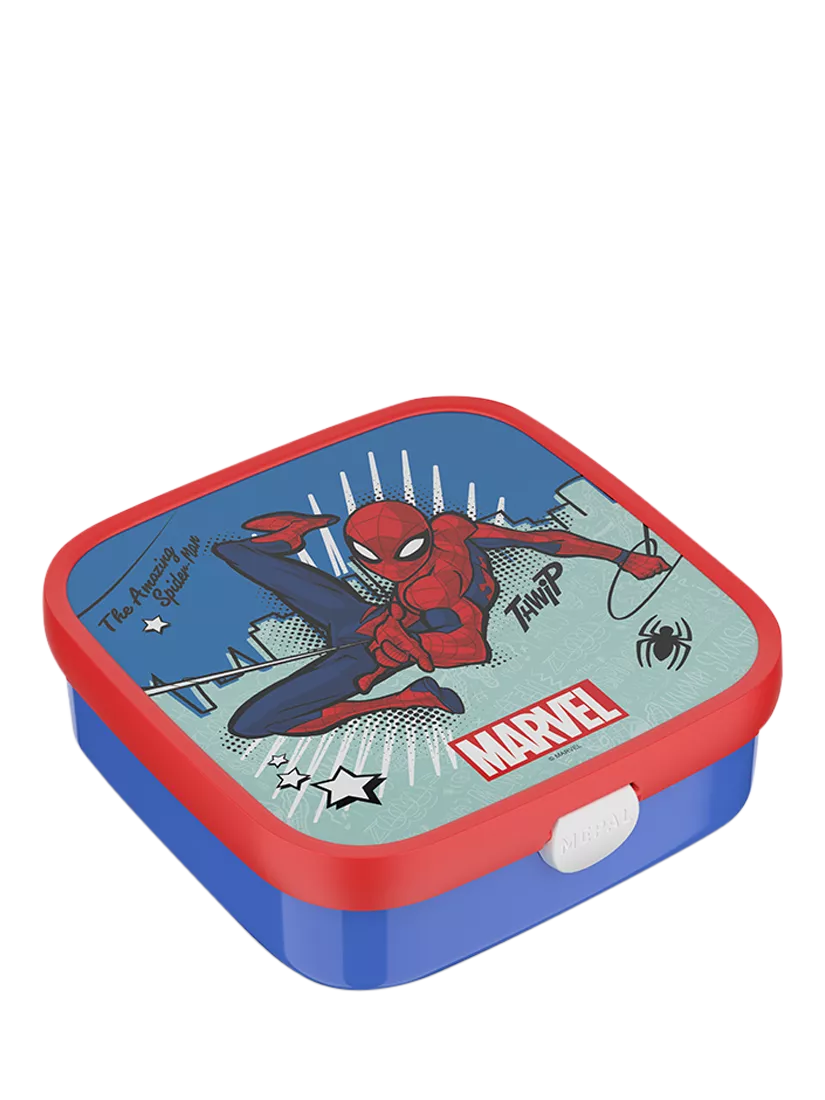 Mepal Marvel Spider-Man bento lunch box with fork, imported from the UK