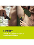 Philips OneBlade Pro 360 beard trimmer green - British product