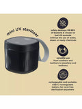 Vital Baby Mini UV Steriliser black portable, UK version