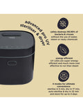 Vital Baby Advanced Pro UV steriliser and dryer Onyx Black, UK version