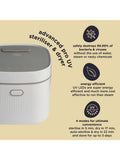 Vital Baby UV steriliser dryer Arctic White - British product