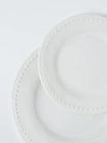 John Lewis white stoneware dinnerware set 12 piece (British brand)