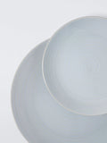 John Lewis stoneware dinnerware set in ice blue, 12 piece (British brand)