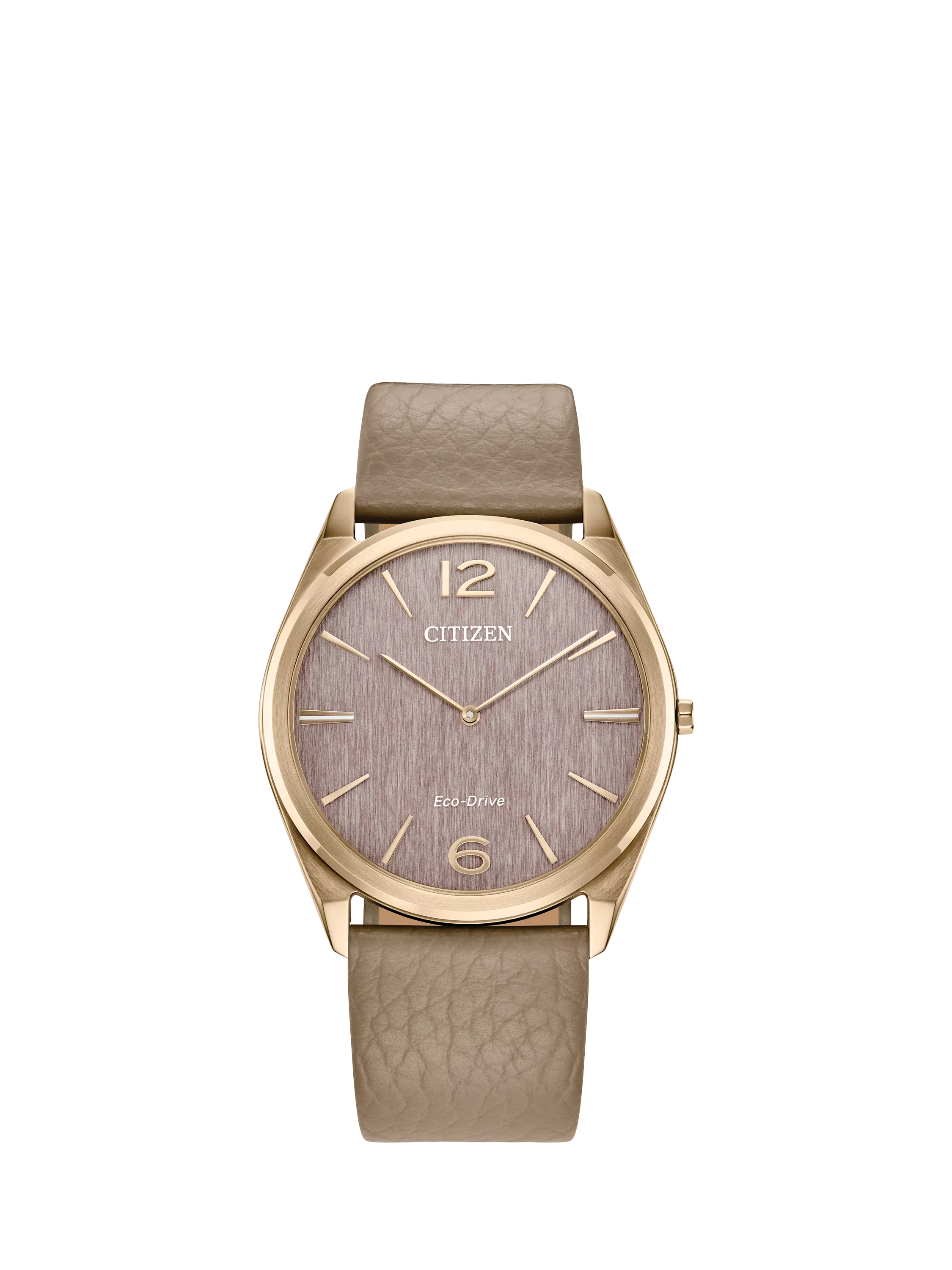 Citizen Stiletto women's watch brown leather strap 38mm, UK version