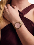 Citizen Stiletto women's watch brown leather strap 38mm, UK version