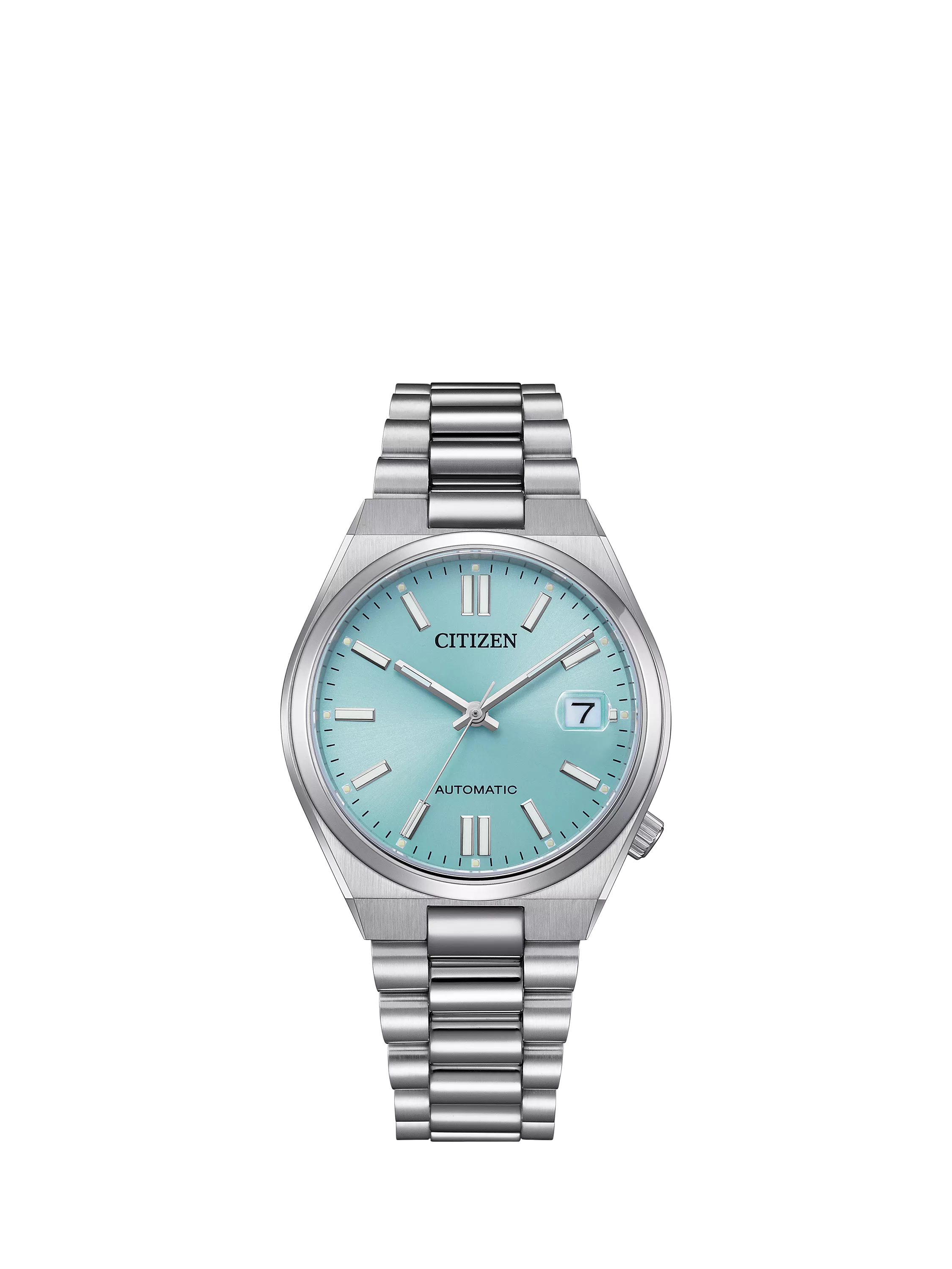 Citizen Tsuyosa NJ020 automatic watch blue dial 37mm - British product
