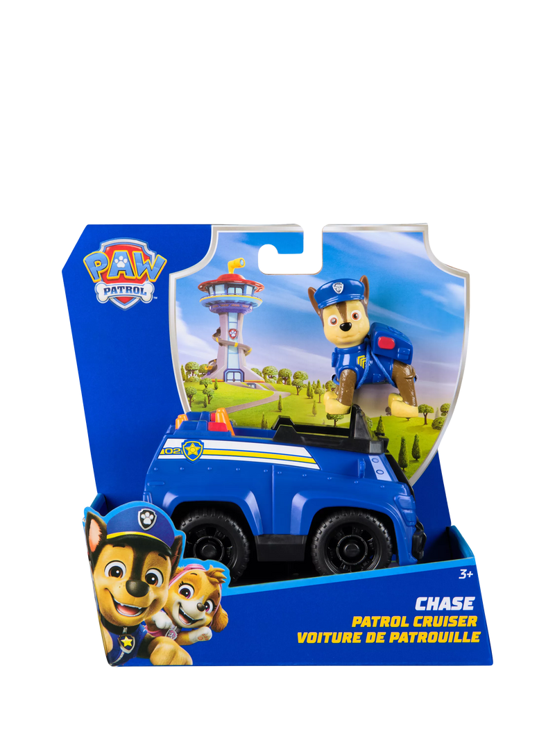 Paw Patrol Chase Patrol Cruiser toy vehicle, UK version