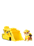 Paw Patrol Rubble Bulldozer toy vehicle with construction parts (British brand)