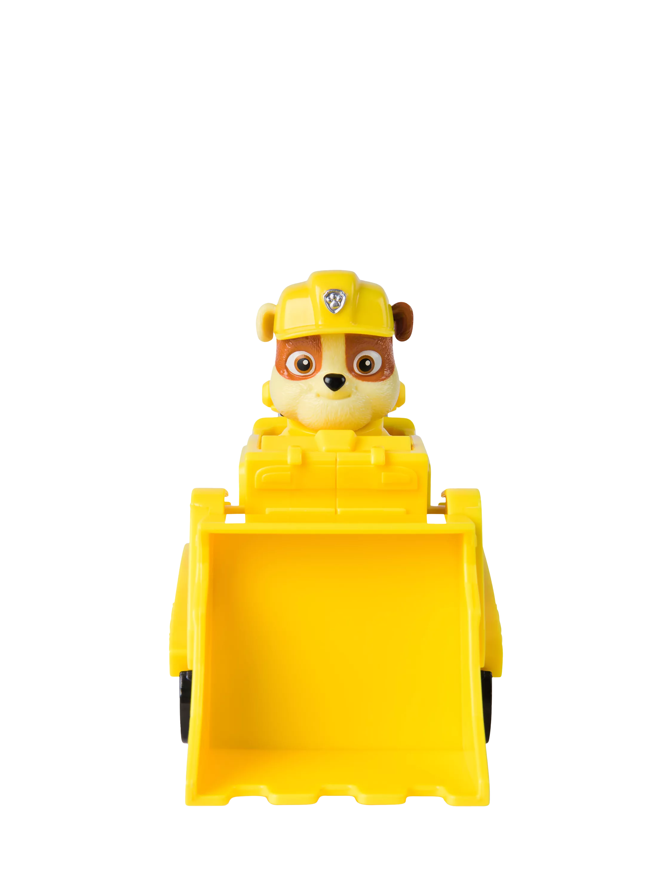 Paw Patrol Rubble Bulldozer toy vehicle with construction parts (British brand)