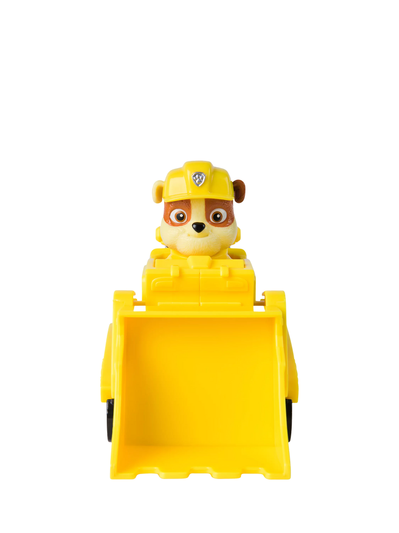 Paw Patrol Rubble Bulldozer toy vehicle with construction parts (British brand)